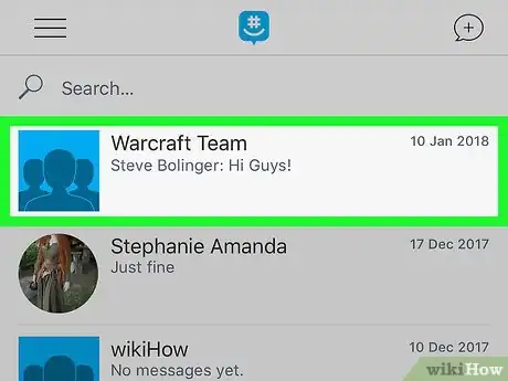 Image titled Change a Groupme Topic on iPhone or iPad Step 2