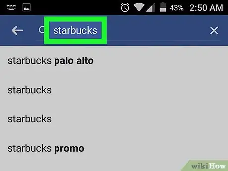 Image titled Tag a Facebook Business Page on Android Step 3