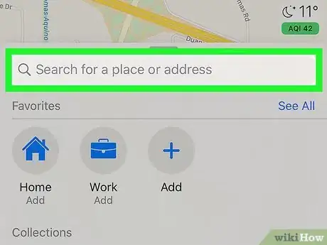 Image titled Share Your ETA on Apple Maps Step 2