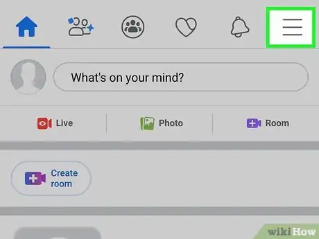 Image titled Turn Facebook Dark Step 2
