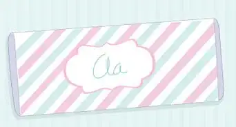 Make Candy Bar Wrappers for a Baby Shower