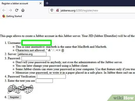 Image titled Create a Jabber Account Step 2