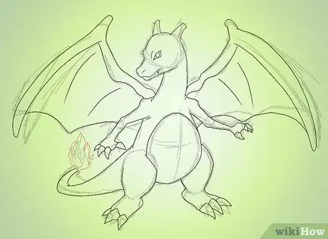 Image titled Draw Charizard Step 15