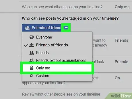 Image titled Hide Tagged Photos on Facebook on PC or Mac Step 8