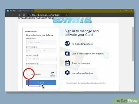 Image titled Check an American Express Gift Card Step 6