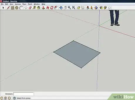 Image titled Design a Dog House in SketchUp Step 1