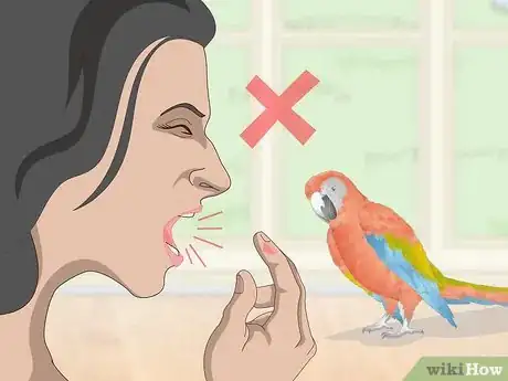 Image titled Treat and Prevent Macaw Bites Step 11