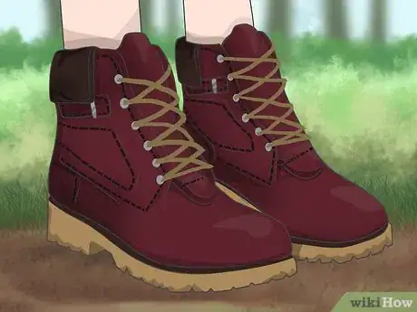 Image titled Wear Burgundy Booties Step 3