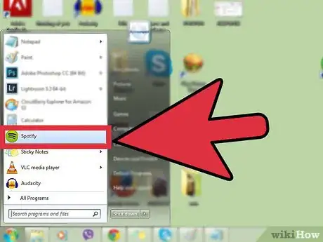 Image titled Share Music with Spotify Step 1