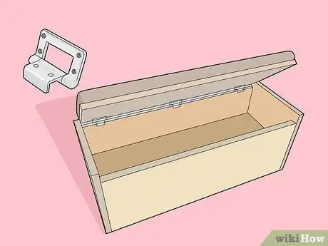 Image titled Set Up a Mudroom Bench Step 3