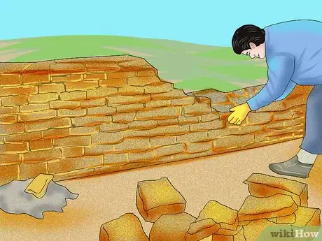 Image titled Construct a Sandstone Wall Step 10