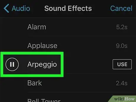 Image titled Edit Music in iMovie on iPhone or iPad Step 7
