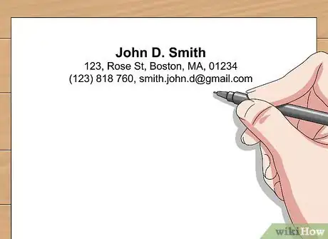 Image titled Create a Photography Resume Step 1