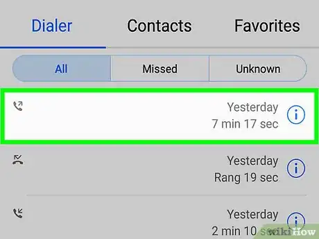 Image titled Block Unknown Numbers on Android Step 3