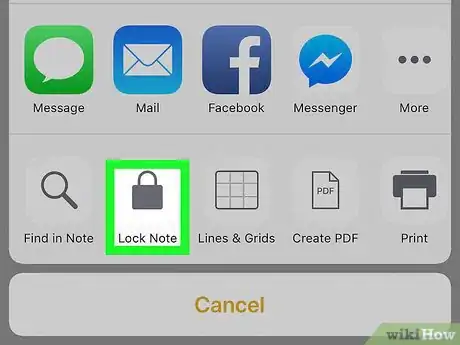 Image titled Protect Sensitive iCloud Notes on iPhone or iPad Step 11
