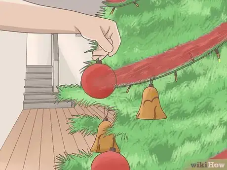 Image titled Hang Heavy Ornaments on a Real Tree Step 4