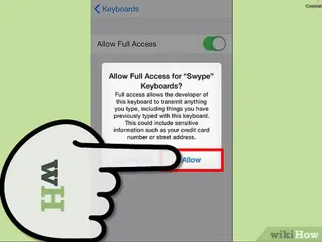 Image titled Get the Swype Keyboard on an iPhone Step 5