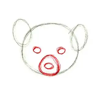 Image titled Sketch face Step 3 1