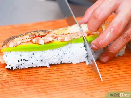 Image titled Make Rainbow Sushi Rolls Step 9
