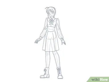 Image titled Draw an Anime Girl Step 5