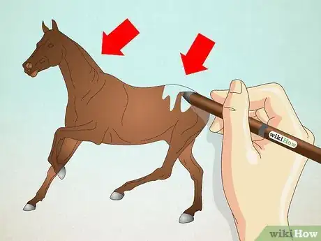Image titled Draw a Realistic Looking Horse Step 5