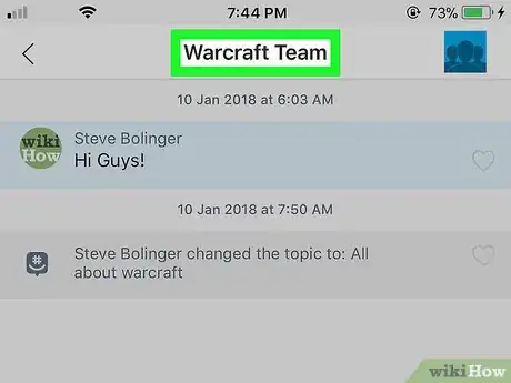 Image titled Change a Groupme Topic on iPhone or iPad Step 3