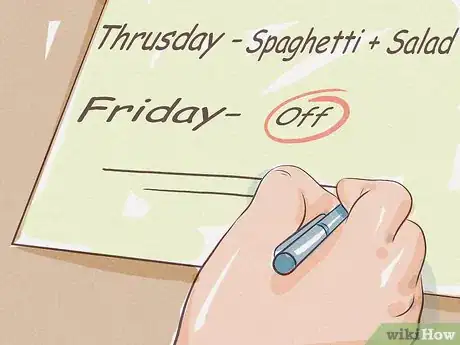 Image titled Plan Dinner Menus for the Family Step 4