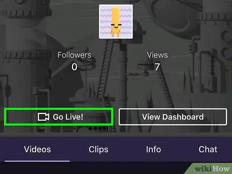Image titled Share a Twitch Stream on Facebook on iPhone or iPad Step 3
