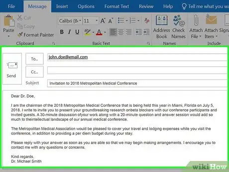 Image titled Save Quick Parts in Outlook Step 2