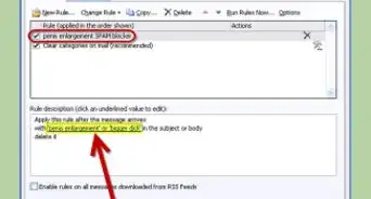 Stop Male Enhancement Spam on Outlook or Vista Mail