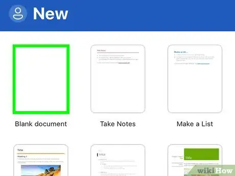Image titled Save a Word Document in iCloud Step 2