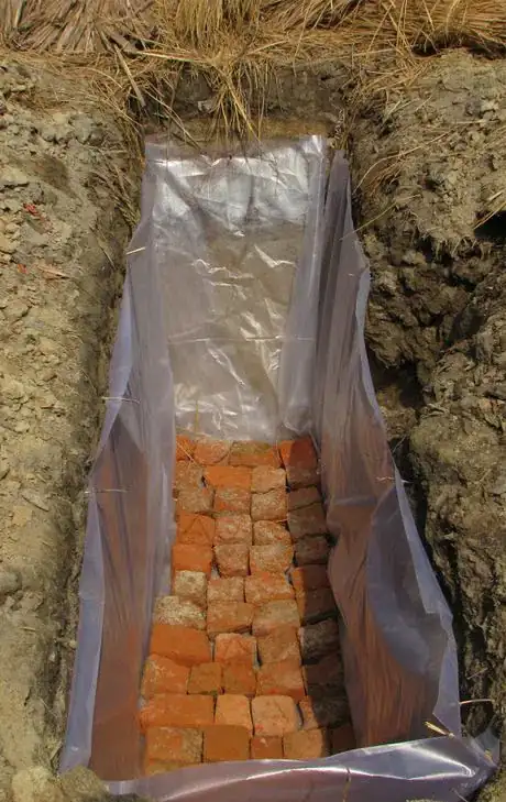 Image titled 4 layer of broken bricks IMG_4389