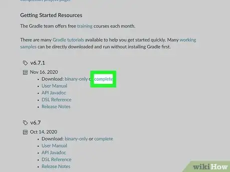 Image titled Download Gradle Step 2