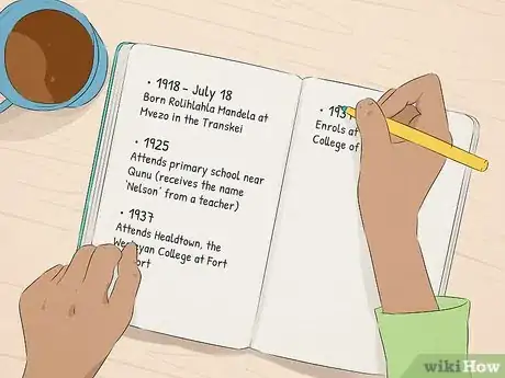 Image titled Make a Timeline Step 7