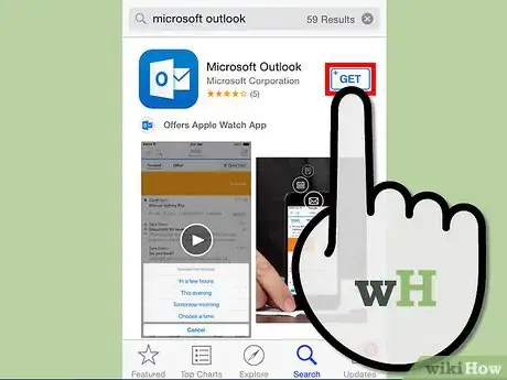 Image titled Set Up Outlook Email on an iPhone Step 7