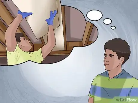 Image titled Soundproof a Ceiling Step 1