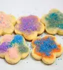 Add Colored Sugar to Sugar Cookies