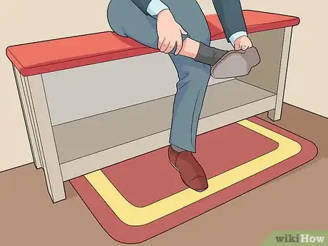 Image titled Set Up a Mudroom Bench Step 7