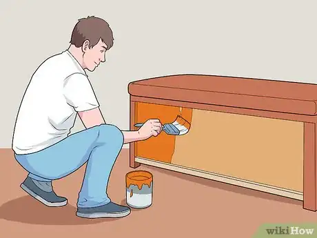 Image titled Set Up a Mudroom Bench Step 9