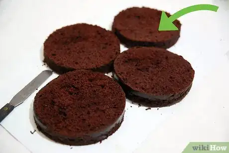 Image titled Make a Galaxy Mirror Cake Step 1