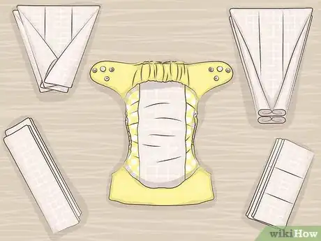 Image titled Fold a Prefold Diaper Step 10