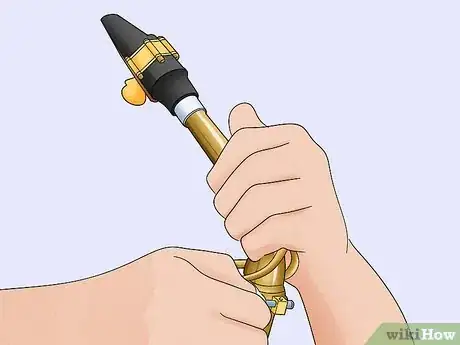 Image titled Put a Reed in a Saxophone Step 9