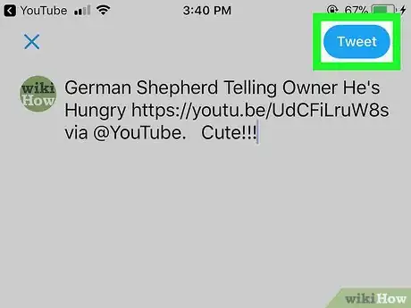 Image titled Post YouTube Videos on Twitter on iPhone or iPad Step 7