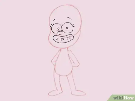 Image titled Draw Mabel Pines from Gravity Falls Step 3