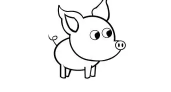 Draw a Simple Pig