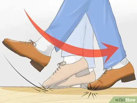 Image titled Do Pullbacks in Tap Dance Step 1