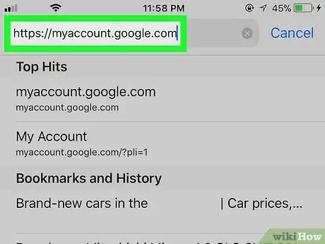 Image titled Remove Your Google Profile Picture on iPhone or iPad Step 2