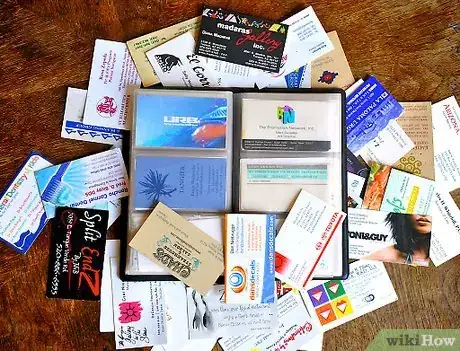 Image titled Collect Business Cards Intro