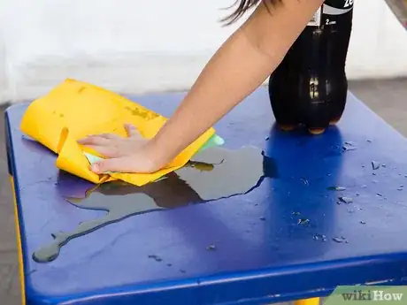 Image titled Make a Volcano out of Mentos and Soda Step 15