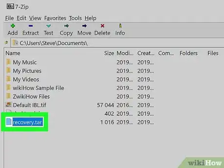 Image titled Open a TAR File on PC or Mac Step 14